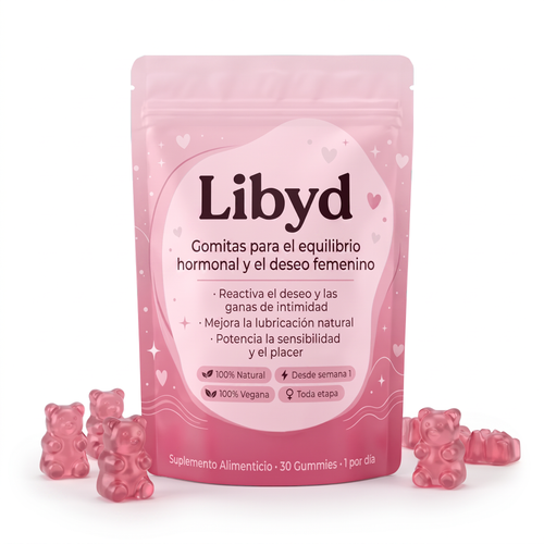 LIBYD® | Gomitas para el Deseo y el Placer Femenino