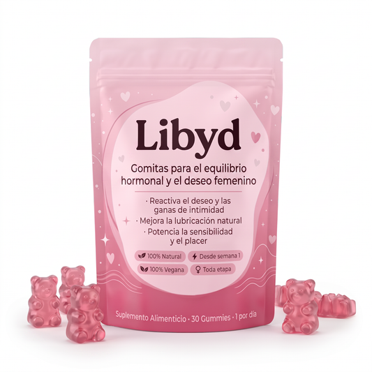 LIBYD® | Gomitas para el Deseo y el Placer Femenino